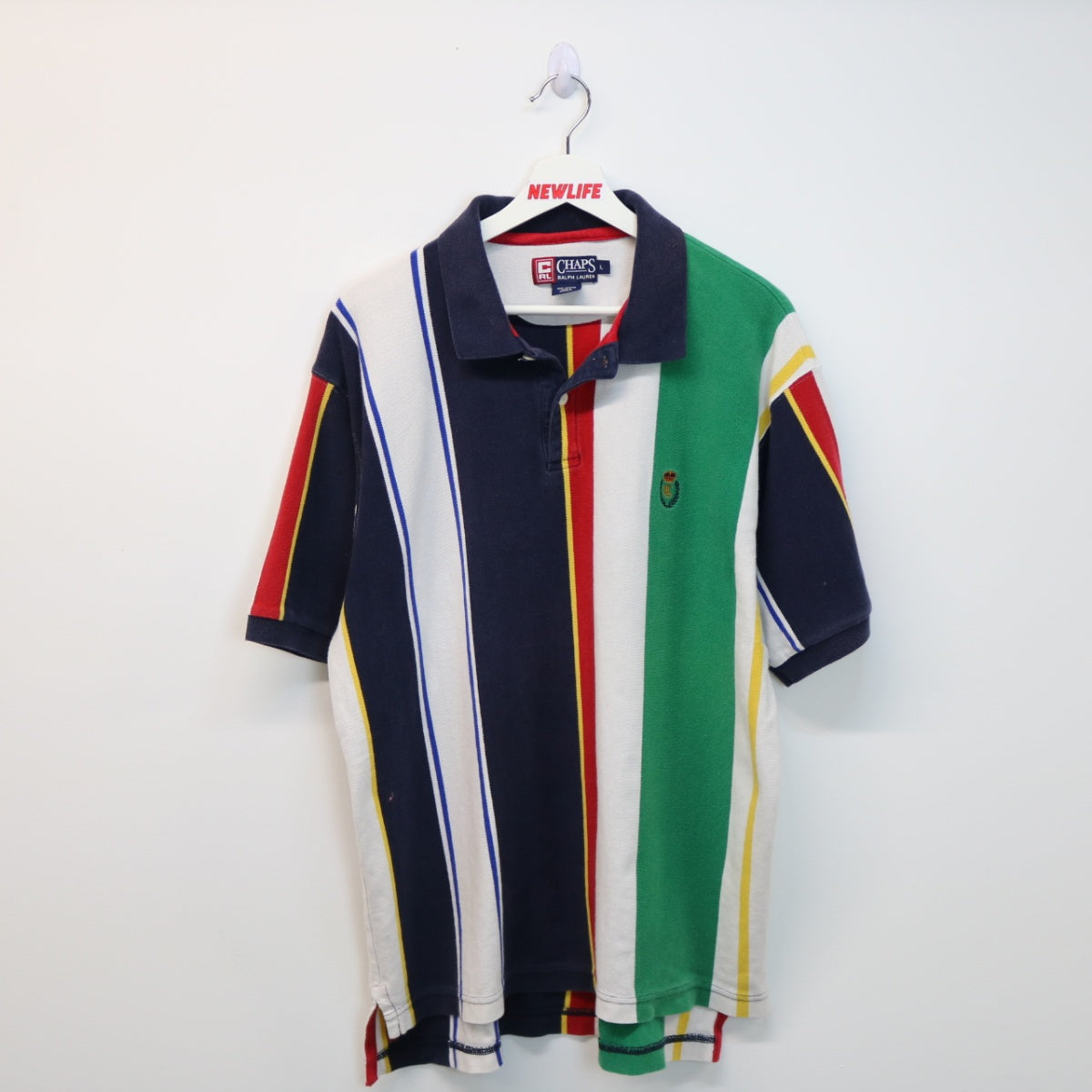 Vintage Chaps Ralph Lauren Polo Shirt - L – NEWLIFE Clothing