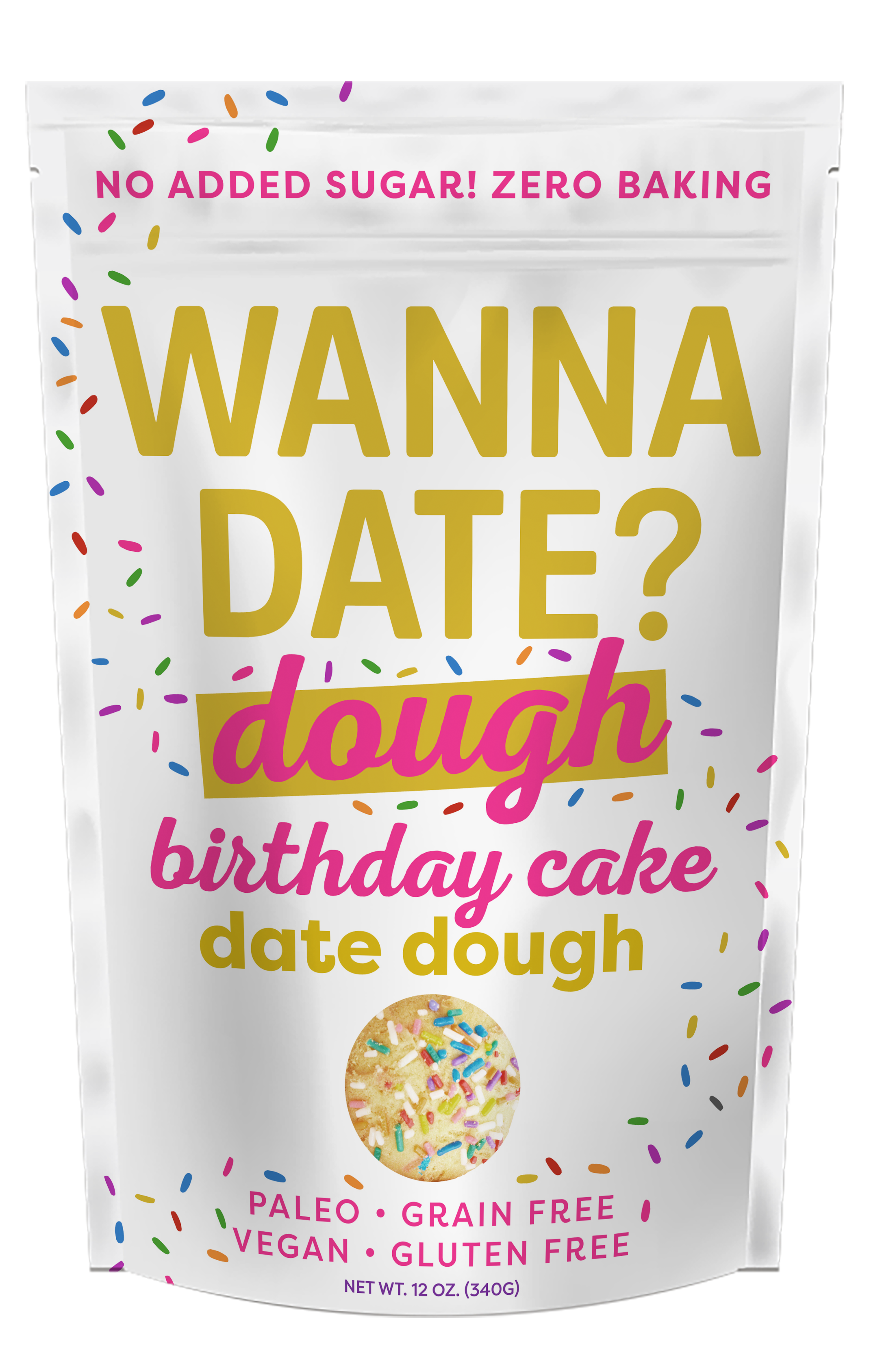 Birthday Cake Date Dough