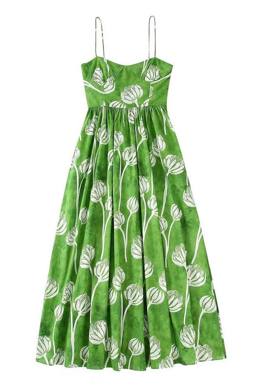 Island Girl Dress, Green