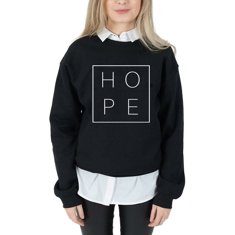 Christian Hope Women Sweatshirt Jesus See The Light Pullover Casual Mom Life Letter Print Jumpers Fall Festival Outfit Drop Ship