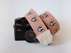 pink camera strap