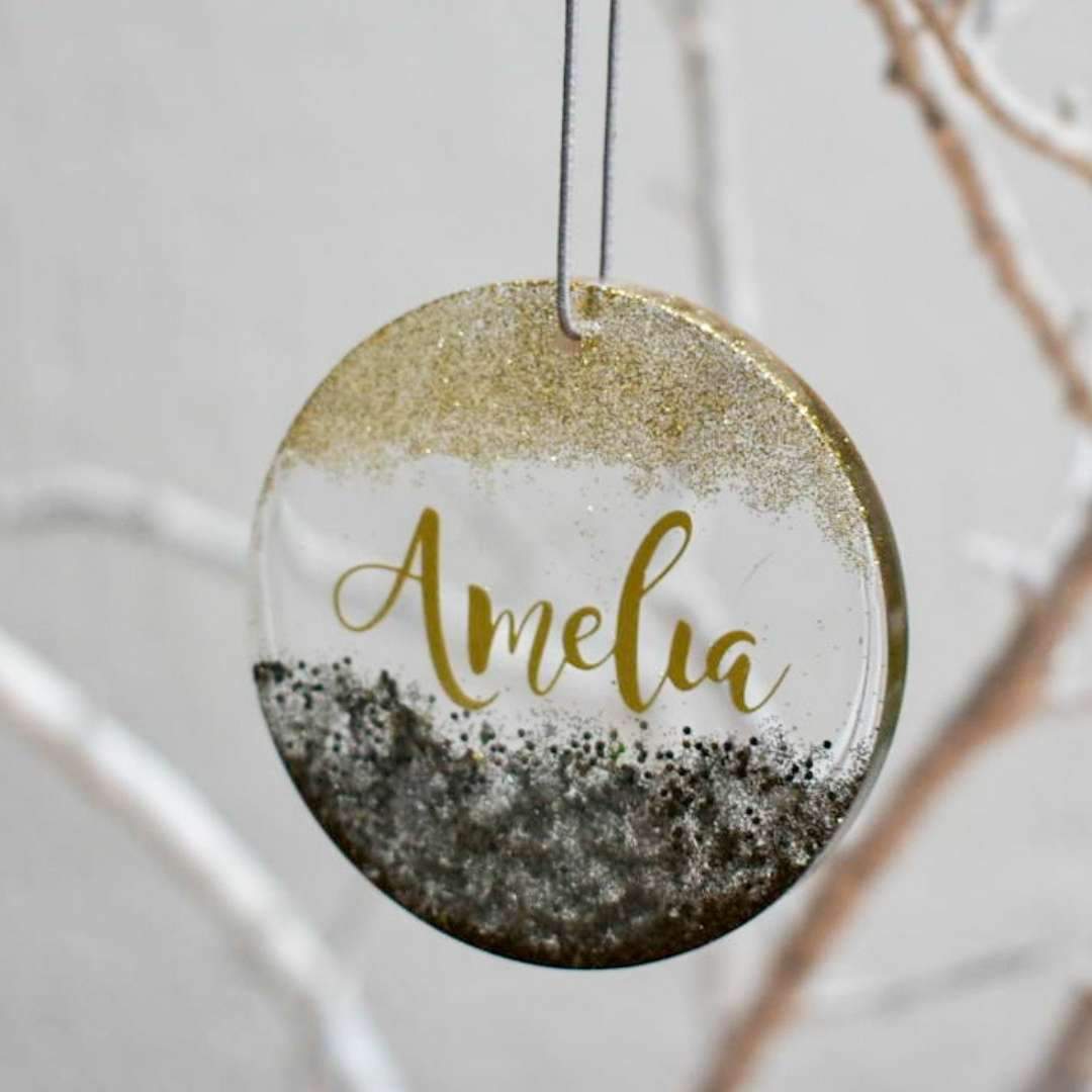Personalised Ornaments - Large Round
