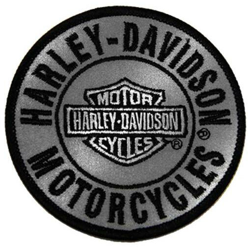 Harley-Davidson® Skull Bust Iron-On Patch