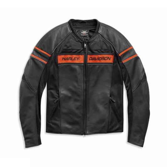 Men's Hwy-100 Waterproof Leather Jacket