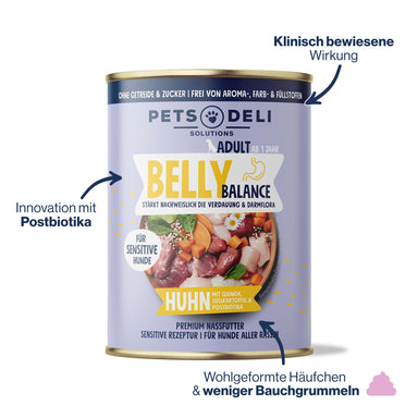 "Belly Balance" Huhn – stärkt wissenschaftlich bewiesen die Verdauung