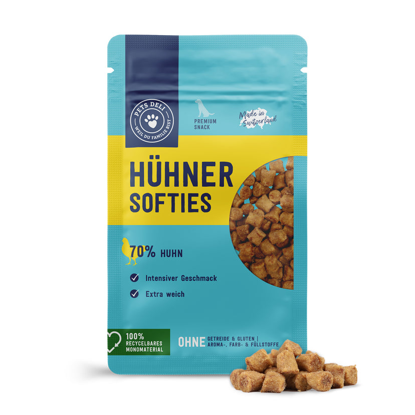 Snack Softies Huhn für Hunde