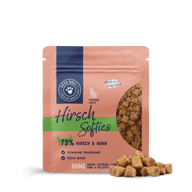 Snack Sensitiv Softies Hirsch für Katzen