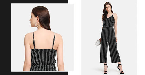 Stripe Jumpsuit