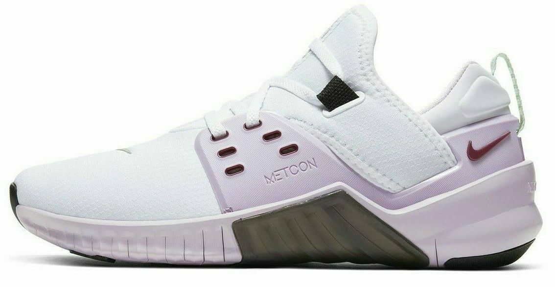Nike Women's Free x Metcon 2 Training Shoe, White Iced Lilac