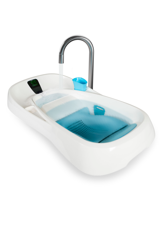 bathtub with thermometer