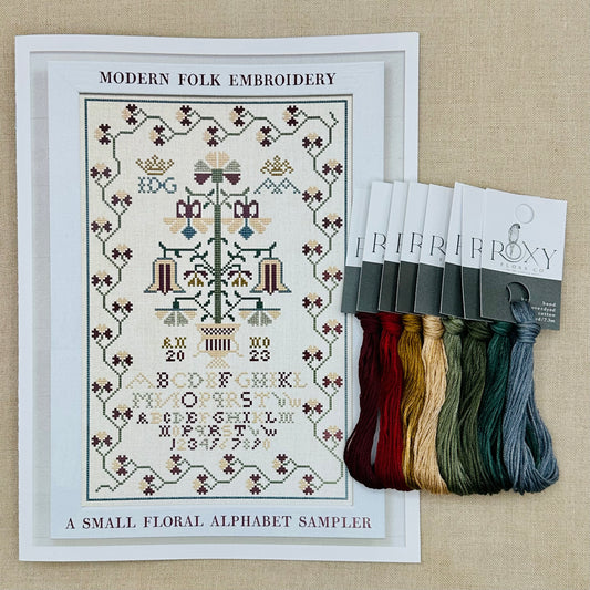 The River – PDF Pattern – Modern Folk Embroidery