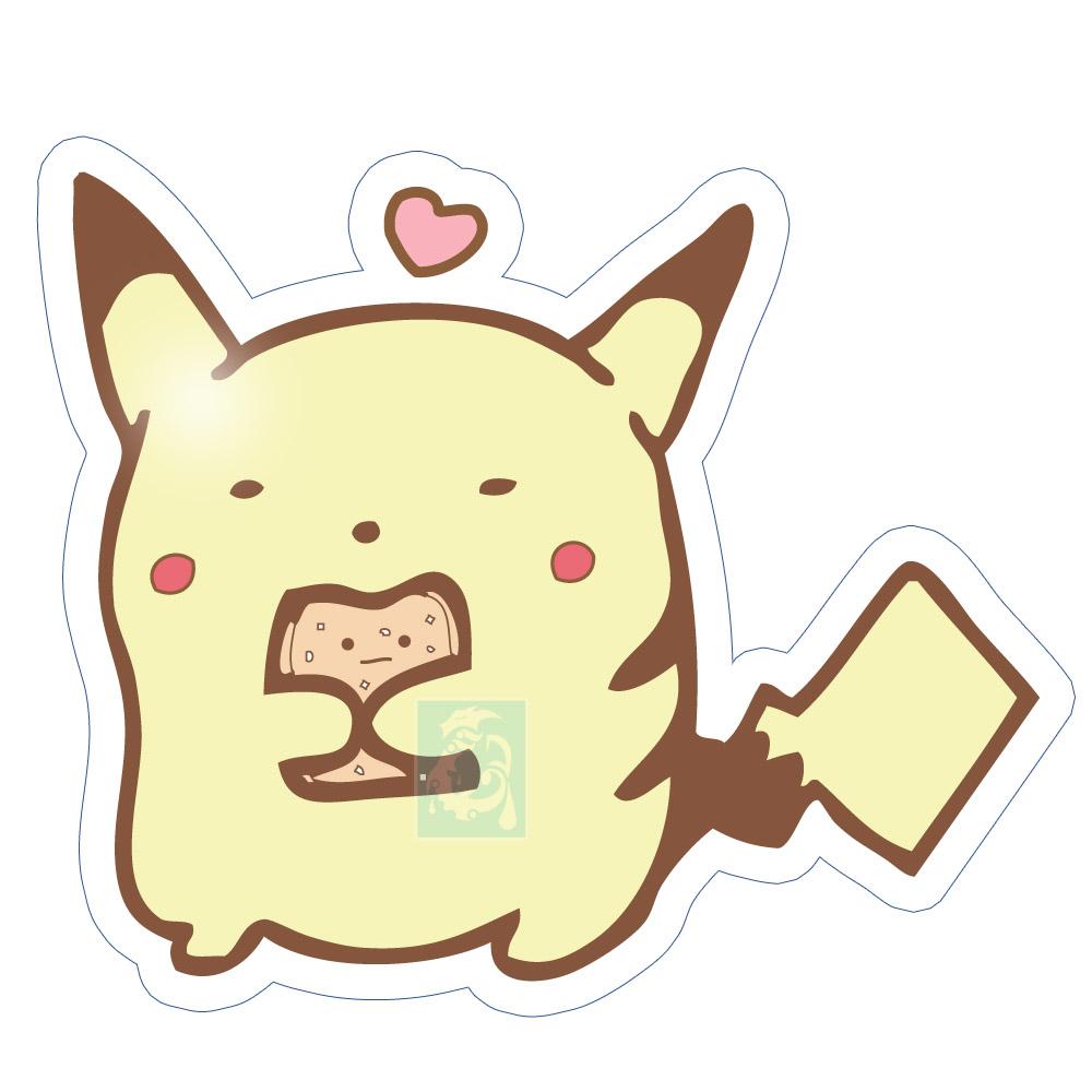 Chibi Pikachu Sticker – Red Riot Games Ca