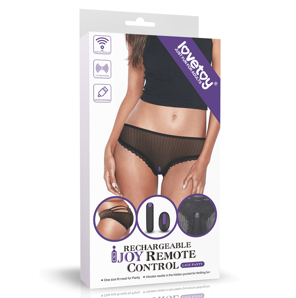 iJoy Rechargeable Remote Control Vibrating Panties