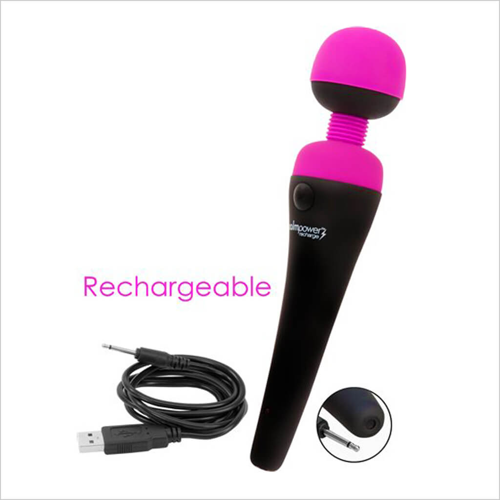 Palm Power Rechargeable Massager Clitoral Stimulator Lizzy Bliss