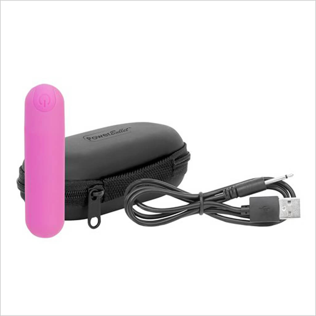 Swan Rechargeable Powerbullet Bullet Vibrator Lizzy Bliss