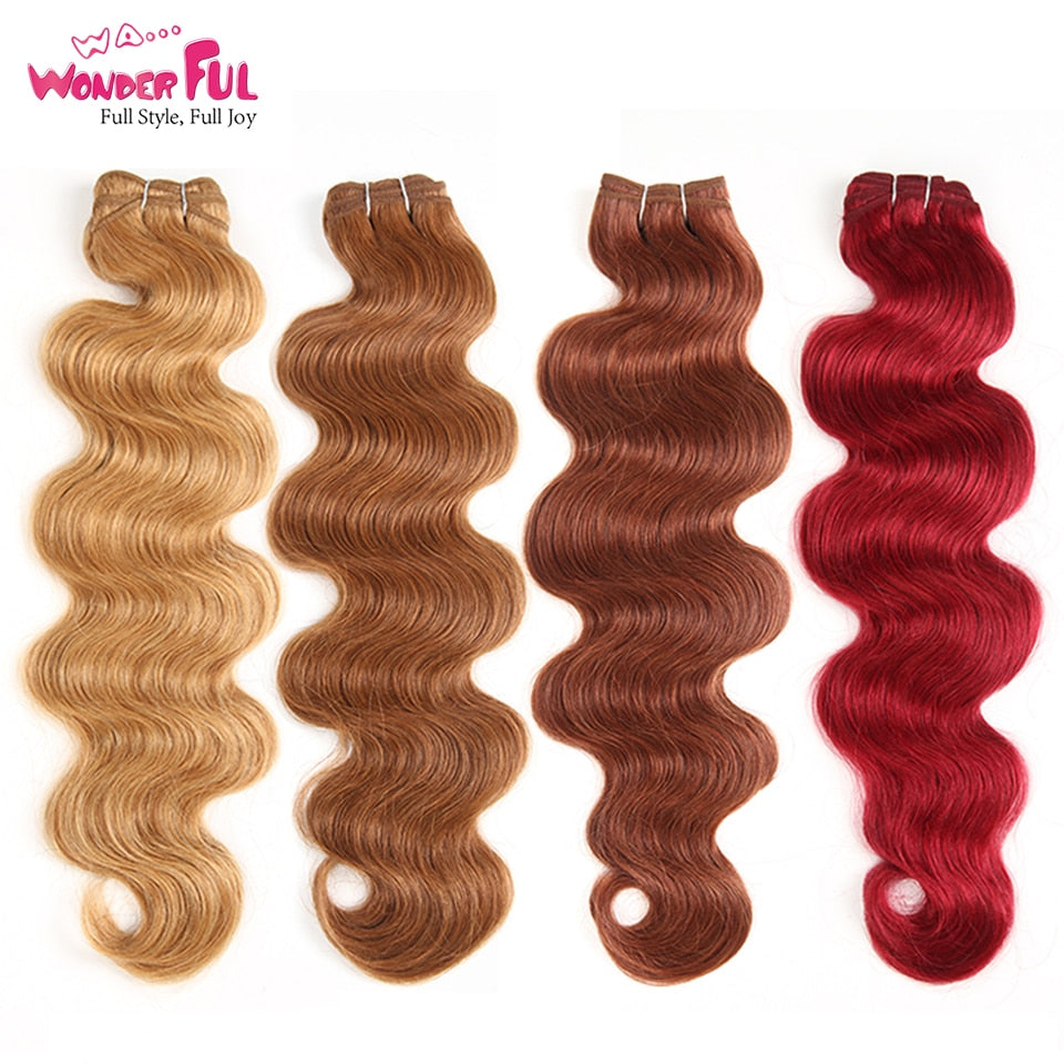 colored brazilian hair extensions