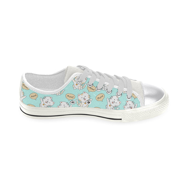 cat canvas shoes