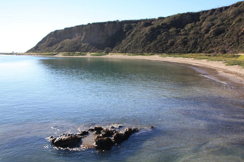 Dirt trail along bluffs