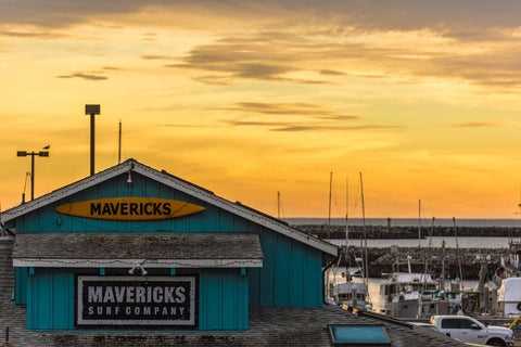 surf shop and harbor