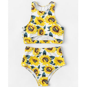 sunflower 2 piece swimsuit