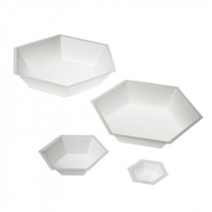 ANTISTATIC HEXAGONAL WEIGHING DISHES