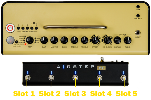 THR Amp Footswitch | AIRSTEP YT Edition – XSONIC