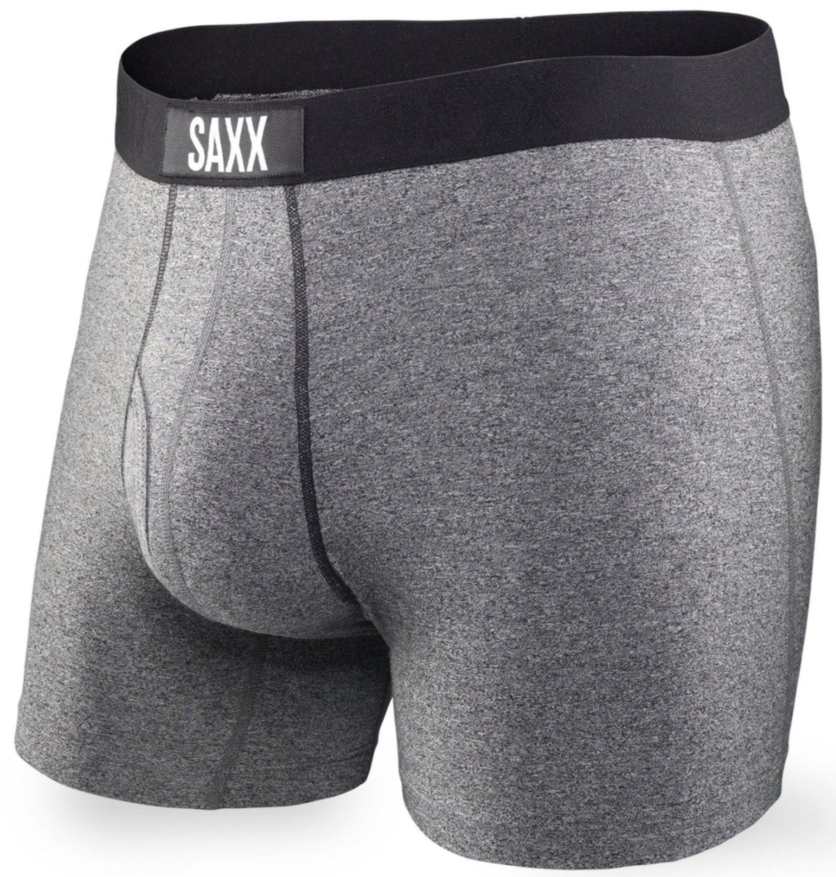 Saxx Ultra Boxer Brief w/ Fly, Birch Grey, SXBB30F-BIG, Mens Boxer  Briefs
