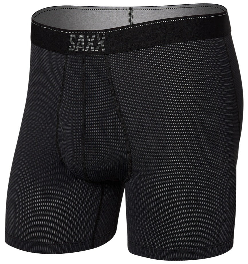 SAXX Underwear Kinetic Light Compression Mesh Boxer Briefs - Mens