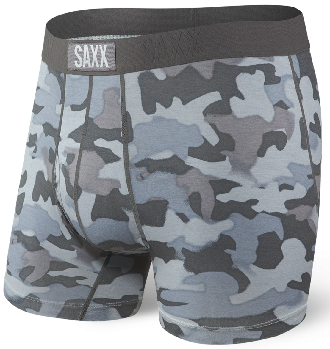 Saxx Underwear Ultra Ssoft Bb Fly Supersize Camo Black Boxers : Snowleader