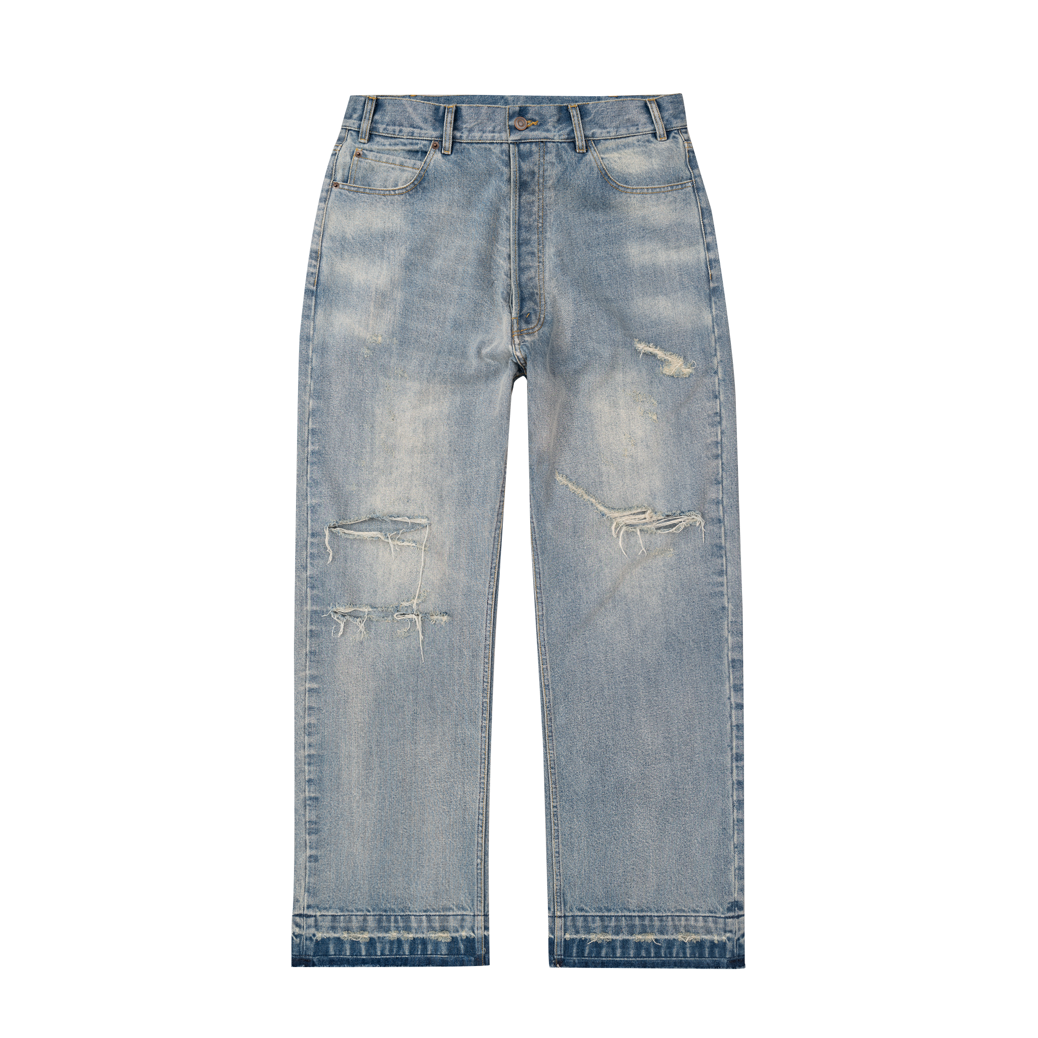 Thrashed Baggy Denim - Bravest Studios product image