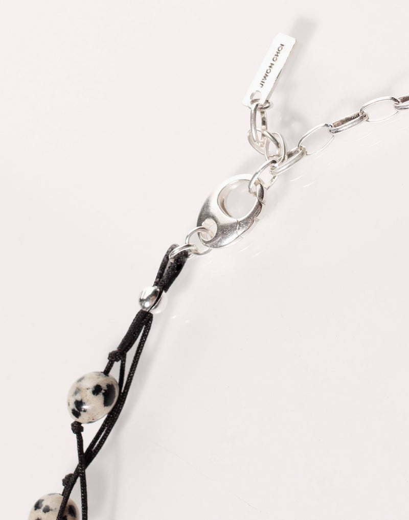 Kai Necklace Dalmatian Jasper – JIWON CHOI