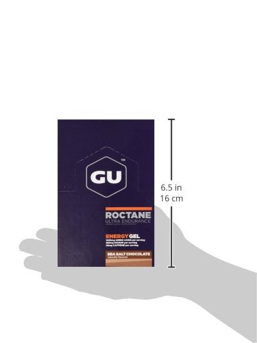 GU Energy Roctane Ultra Endurance Energy Gel, 24-Count, Salt Choco | NineLife -
