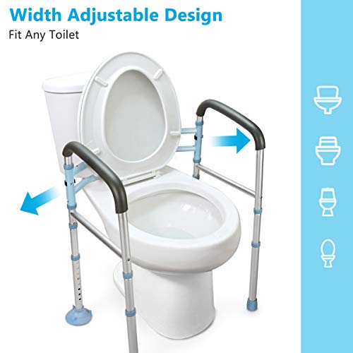 OasisSpace Stand Toilet Safety Rail - Heavy Duty Toilet NineLife - Hong Kong