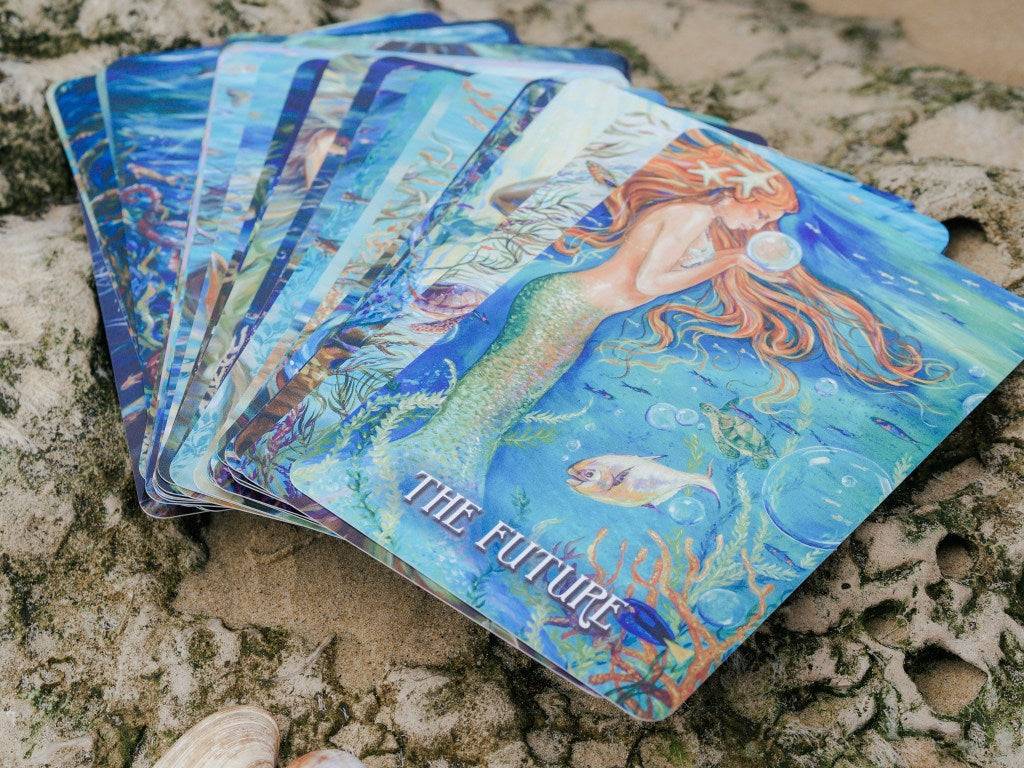 Messages From The Mermaids Oracle Deck By Karen Kay Infinite Soul