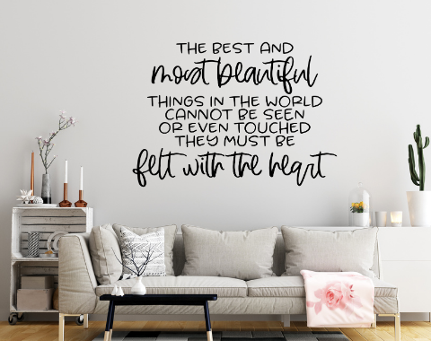 Family wall decal, Inspirational quotes for walls, family room decal