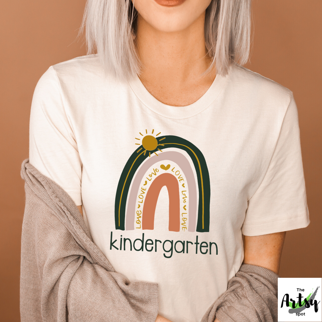 Cute Trendy Kindergarten Teacher T Shirts The Artsy Spot