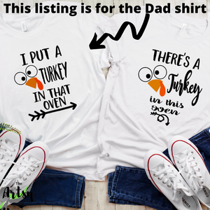 Purchase Baby Announcement Shirt for Dad - The Artsy Spot Pink / L