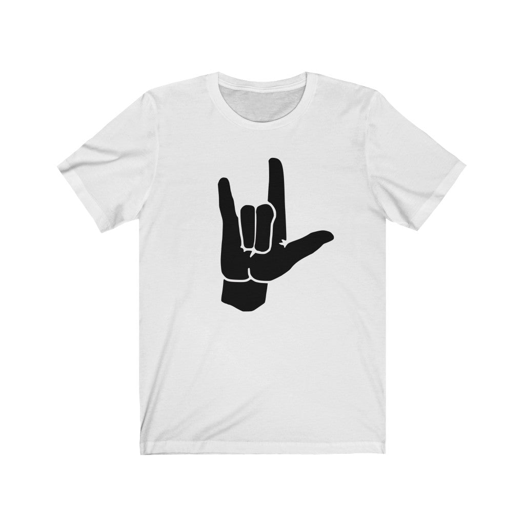 I Love You Sign Shirt American Sign Language The Artsy Spot