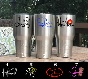 Mr. and Mrs. YETI Engraved Tumbler | Engraved Tumbler | Wedding Gift |  Engagement Gift | Bride Tumbler | YETI Tumbler | Bridal Shower Gift