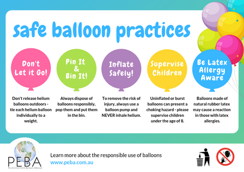 peba safe balloon practices