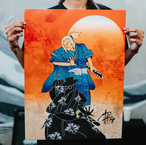 Kiyo Nakama signed poster (Available on-site only)