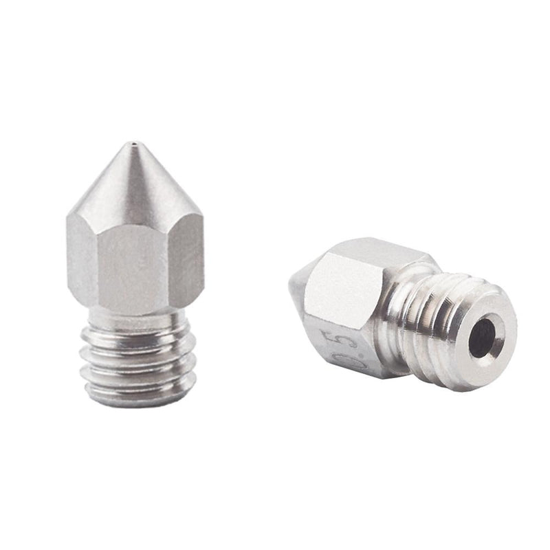 Nozzle Kit 10PCS MK8 Stainless Steel Nozzles - 3D Printer Accessories Shop