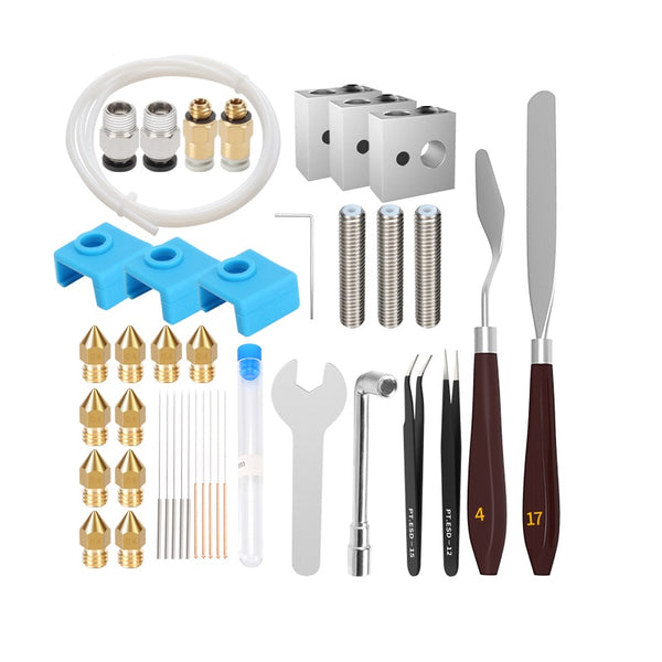 Accessoires d'imprimante 3D Kit d'outils d'imprimante 3D Couteau de Coupe  grattoir Aiguille de Nettoyage Pince à épiler Pince grattoir pièce d'imprimante  3D Contrôleurs d'imprimante 3D (Color : Set 5 : : Commerce
