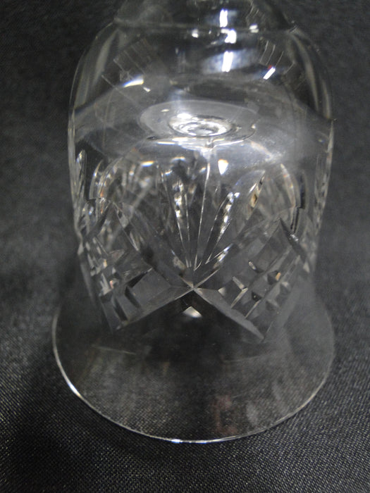 Edinburgh The Master's Miniatures, Cut Fans: Glass Bell, 3 1/2" Tall, As Is