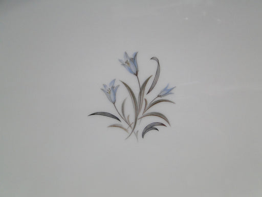 Noritake Bluebell, 5558, Blue Band & Flowers: Bread Plate (s), 6 1