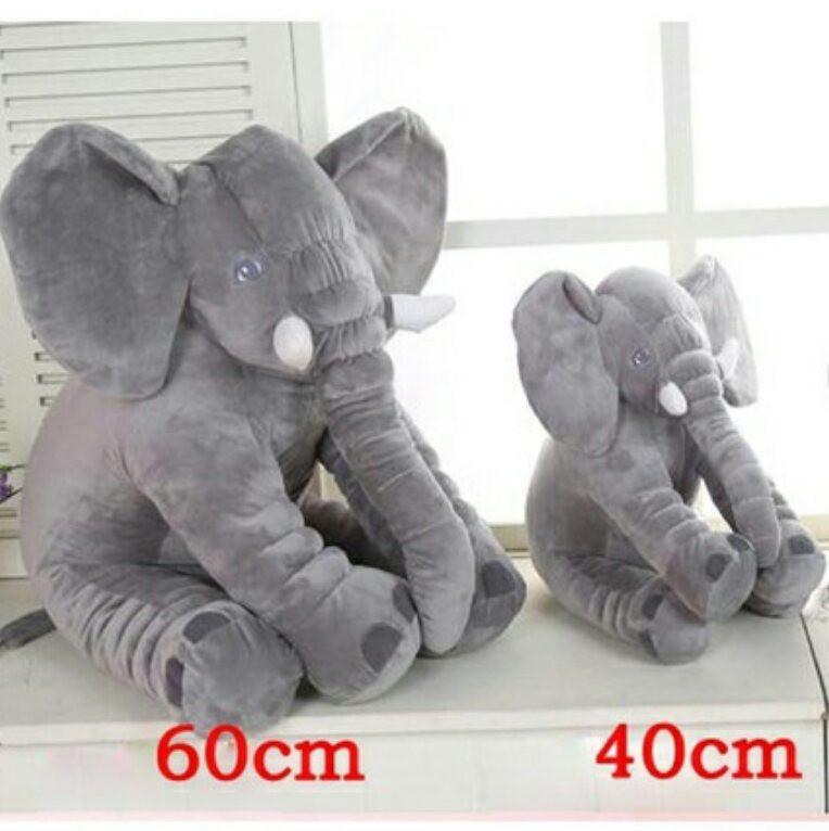 Baby Elephant Pillow Stuffed Toy - 40cm 