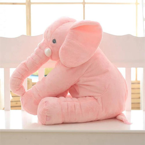 baby elephant plush pillow