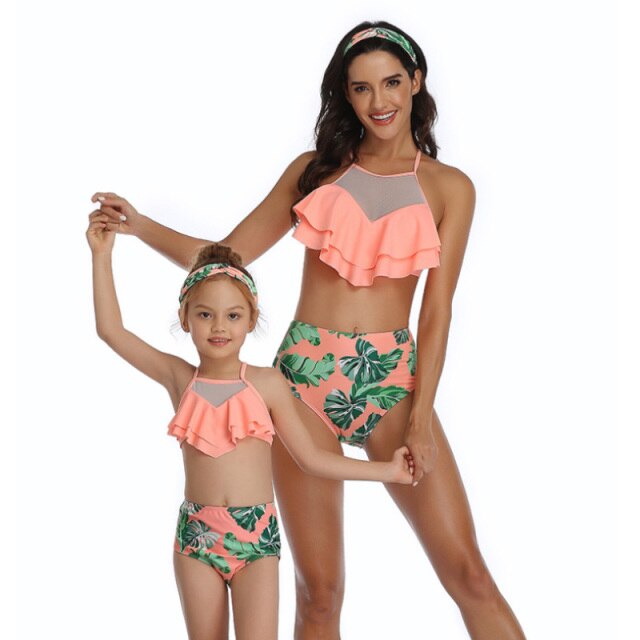 Mommy & Me Bikini Swimsuit (Mother & Daughter)