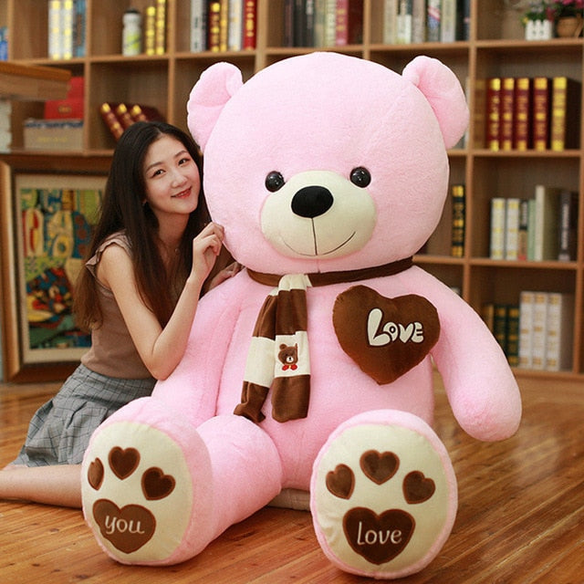 large stuffed bear