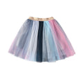 Girls Blue Tulle Tutu Skirt (Age 3-8yrs)
